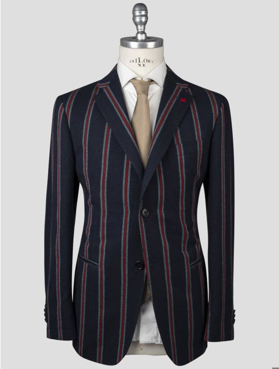 Isaia Isaia Multicolor Wool Blazer Multicolor 000