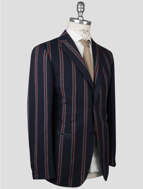 Isaia Isaia Multicolor Wool Blazer Multicolor 001