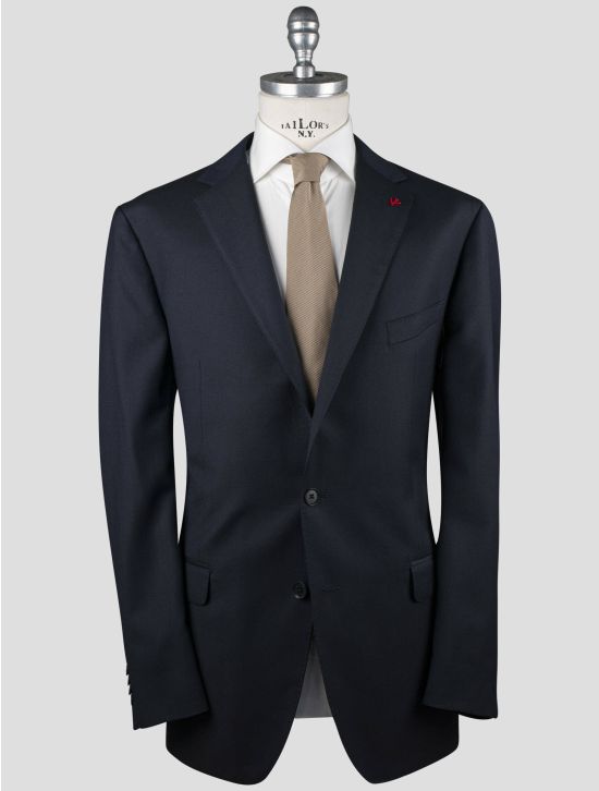 Isaia Isaia Blue Wool 130's Blazer Blue 000