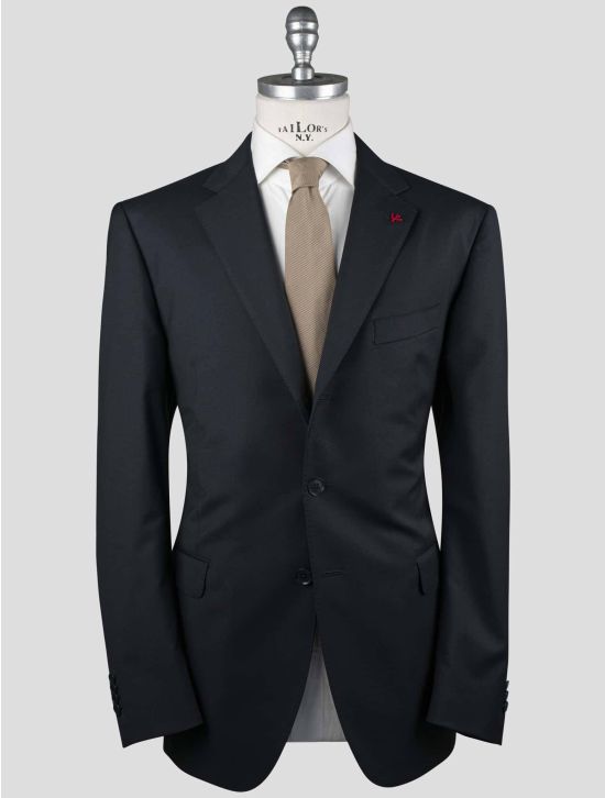 Isaia Isaia Blue Wool Blazer Blue 000