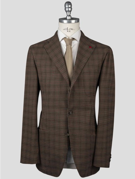 Isaia Isaia Multicolor Cotton Blazer Multicolor 000