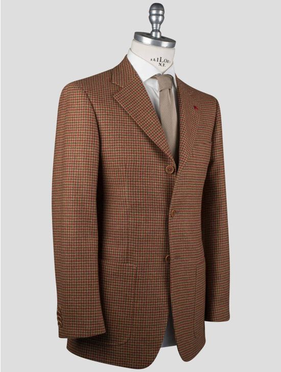 Isaia Isaia Multicolor Wool Cashmere Blazer Multicolor 001