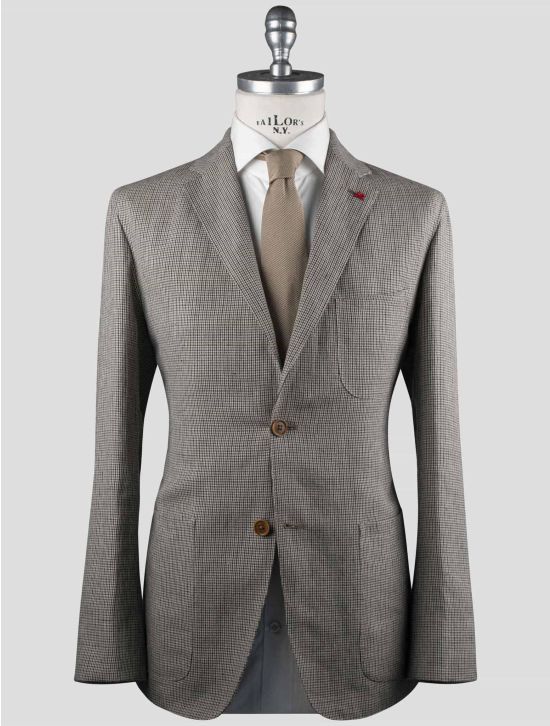 Isaia Isaia Multicolor Wool Blazer Multicolor 000