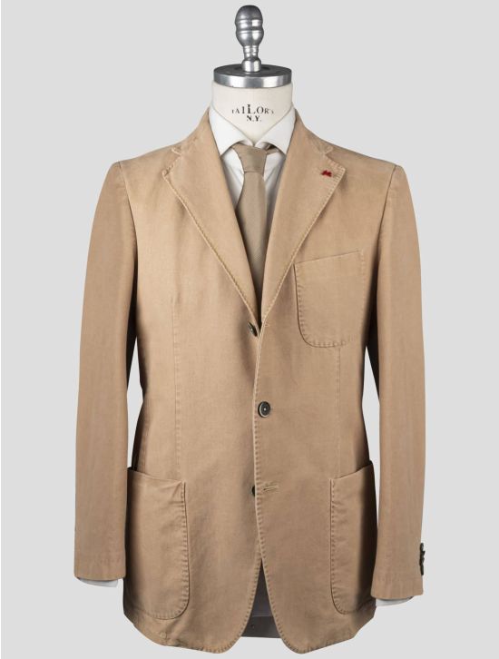 Isaia Isaia Beige Cotton Blazer Beige 000