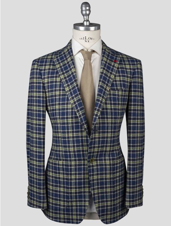 Isaia Isaia Multicolor Virgin Wool Blazer Multicolor 000