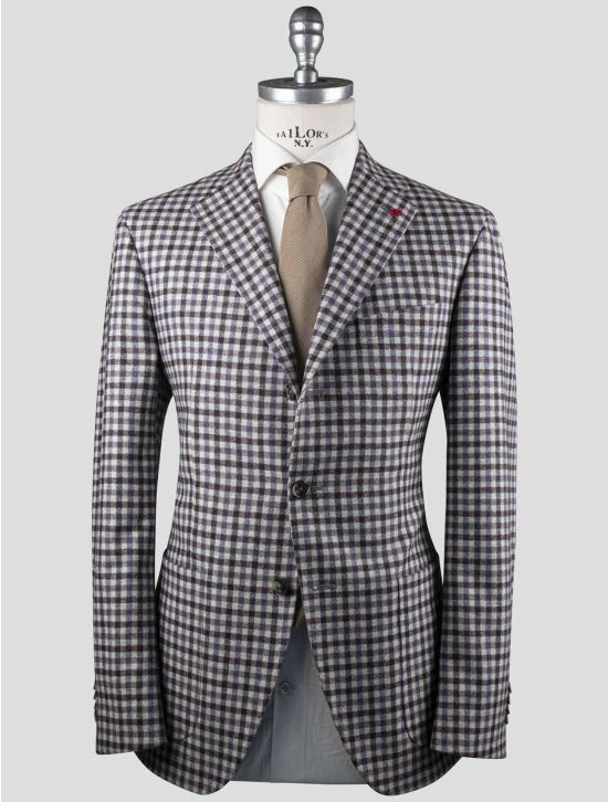 Isaia Isaia Multicolor Virgin Wool Blazer Multicolor 000