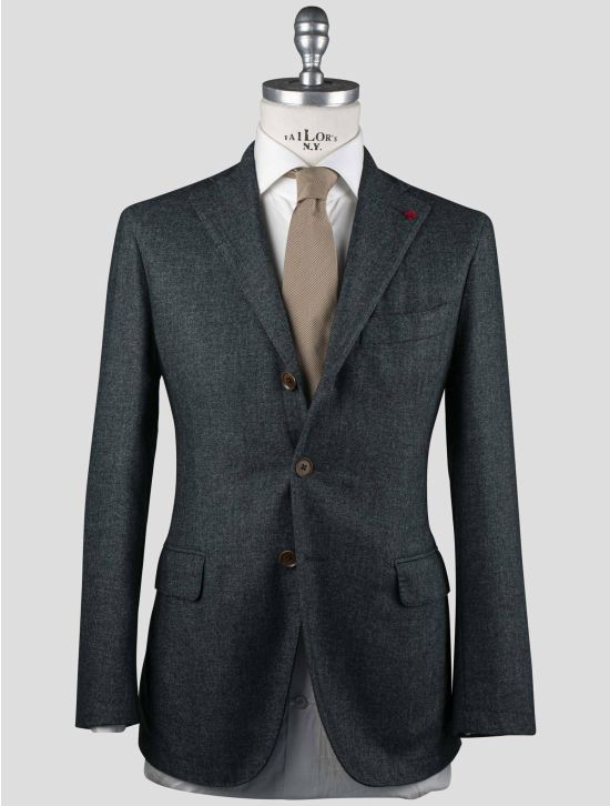 Isaia Isaia Green Cashmere Pa Blazer Green 000