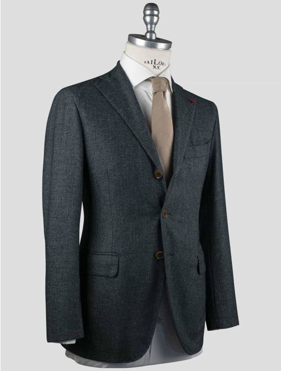 Isaia Isaia Green Cashmere Pa Blazer Green 001