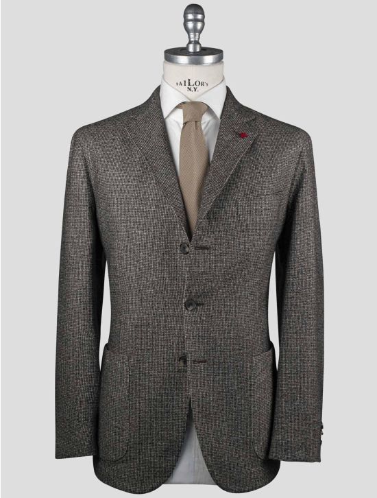 Isaia Isaia Gray Virgin Wool Blazer Gray 000