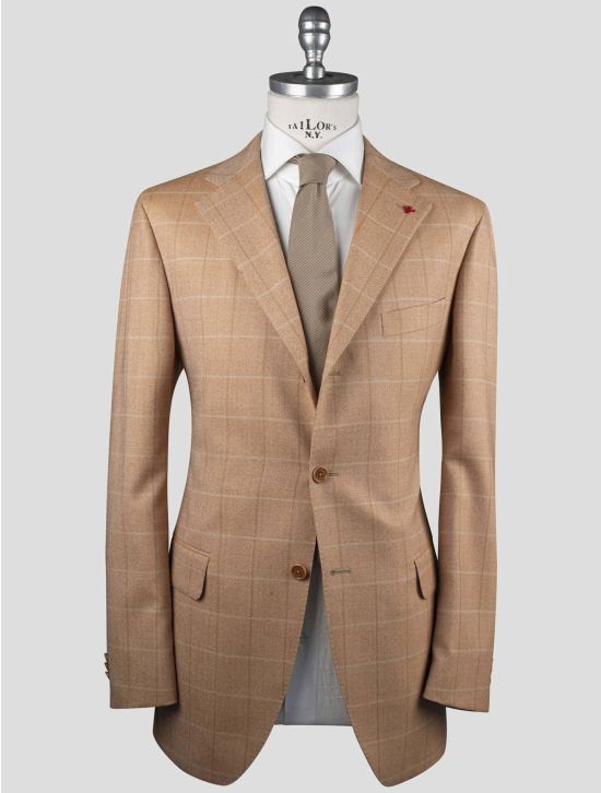 Isaia Isaia Orange Virgin Wool Blazer Orange 000