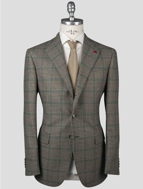 Isaia Isaia Multicolor Cashmere Wool Blazer Multicolor 000