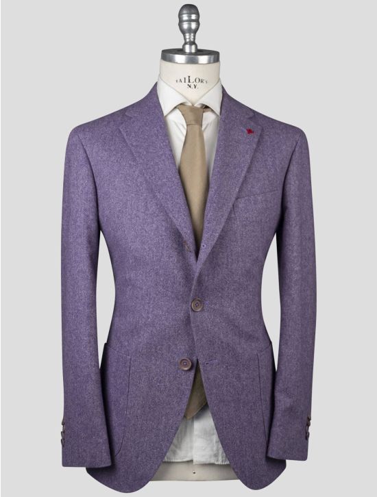 Isaia Isaia Violet Virgin Wool Blazer Violet 000