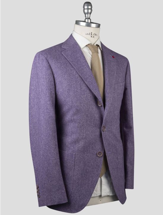 Isaia Isaia Violet Virgin Wool Blazer Violet 001