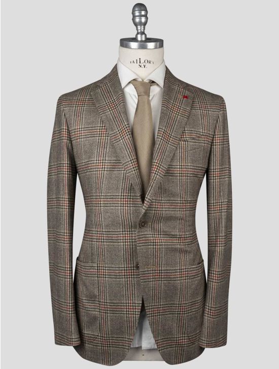 Isaia Isaia Multicolor Wool 120'S Blazer Multicolor 000