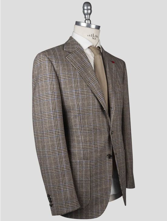 Isaia Isaia Multicolor Wool Cashmere Blazer Multicolor 001