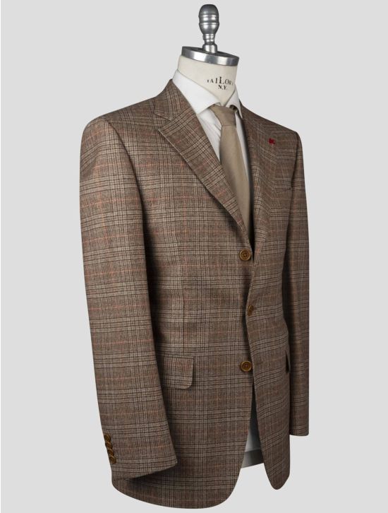 Isaia Isaia Multicolor Wool Cashmere Blazer Multicolor 001