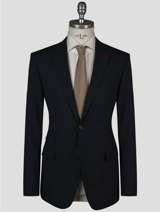 Isaia Isaia Blue Wool Blazer Blue 000