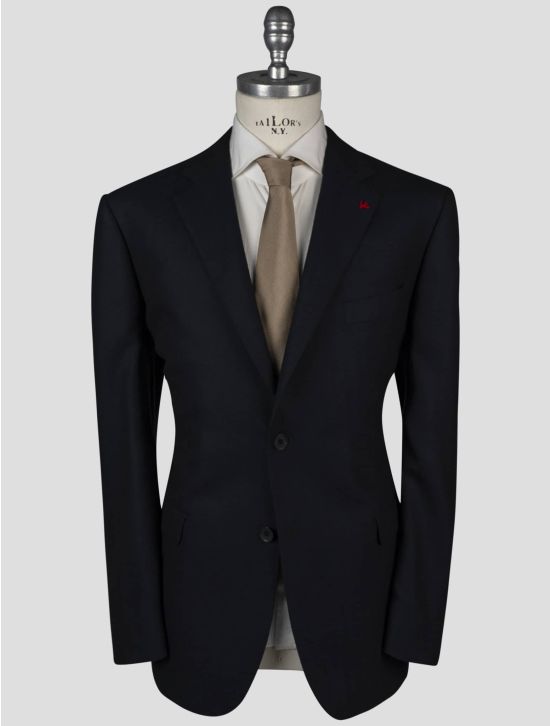 Isaia Isaia Blue Virgin Wool Blazer Blue 000