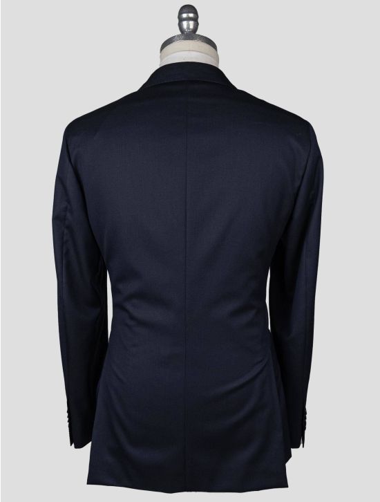 Isaia Isaia Blue Wool 120's Blazer Blue 001