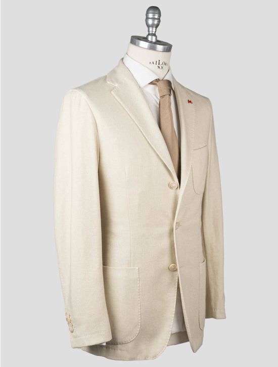 Isaia Isaia Beige Wool Pa Blazer Beige 001