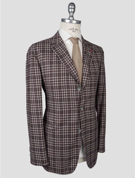 Isaia Isaia Multicolor Wool Blazer multicolor 001