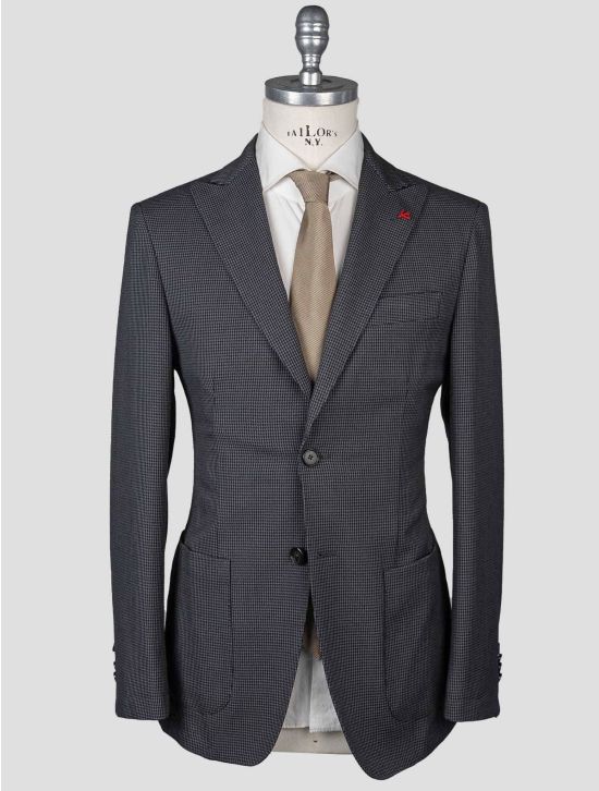 Isaia Isaia Gray Virgin Wool Blazer Gray 000