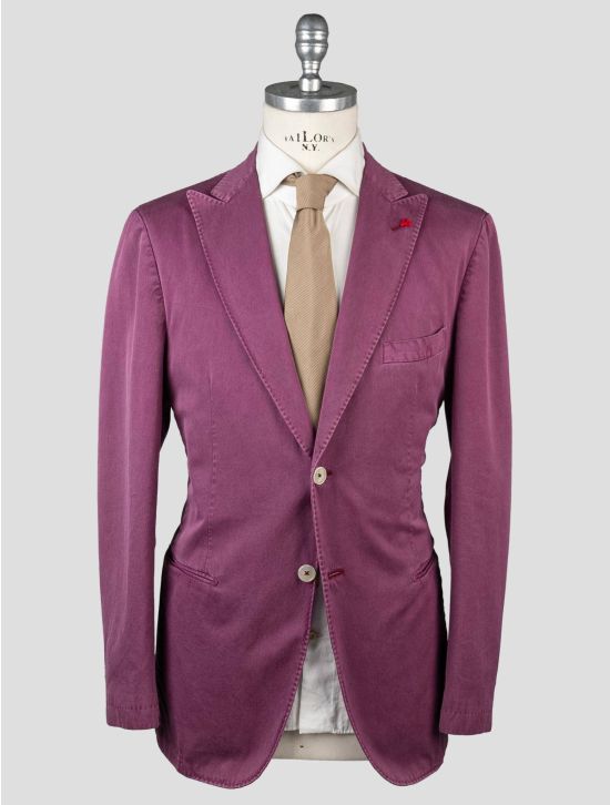 Isaia Isaia Pink Cotton Blazer Pink 000