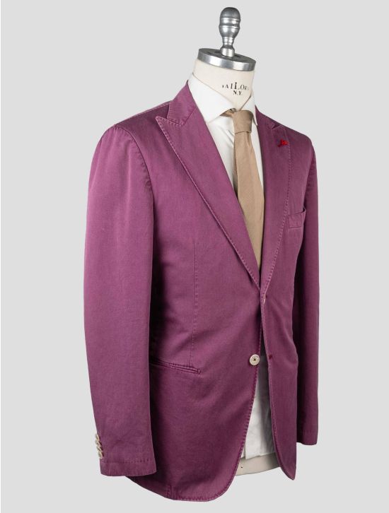 Isaia Isaia Pink Cotton Blazer Pink 001