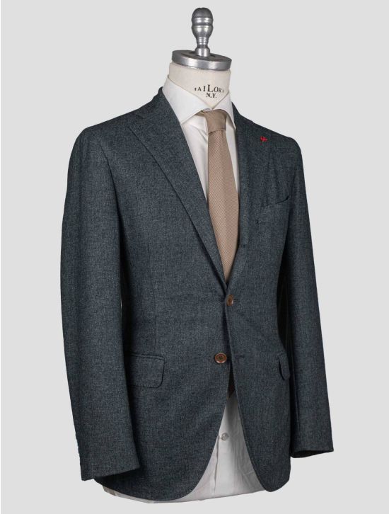 Isaia Isaia Green Cashmere Pa Blazer Green 001