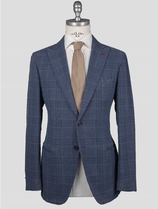 Isaia Isaia Multicolor Cotton Linen  Blazer multicolor 000