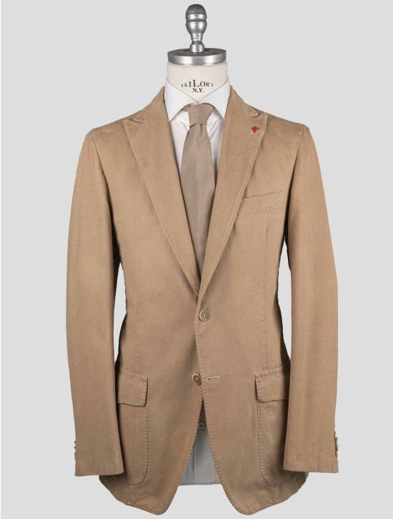 Isaia Isaia Beige Cotton Blazer Beige 000