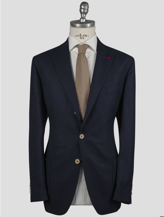 Isaia Isaia Blue Wool Blazer Blue 000