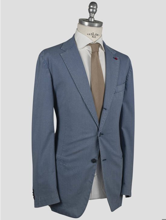 Isaia Isaia Light Blue Wool Ea Blazer Light Blue 001