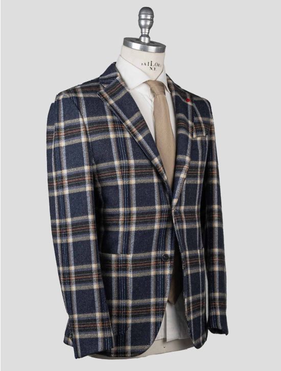 Isaia Isaia Multicolor Virgin Wool Blazer Multicolor 001