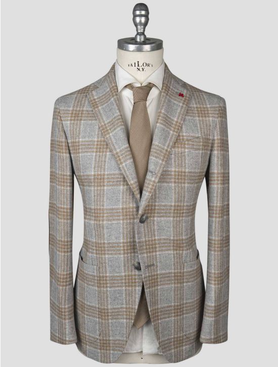 Isaia Isaia Multicolor Virgin Wool Blazer Multicolor 000