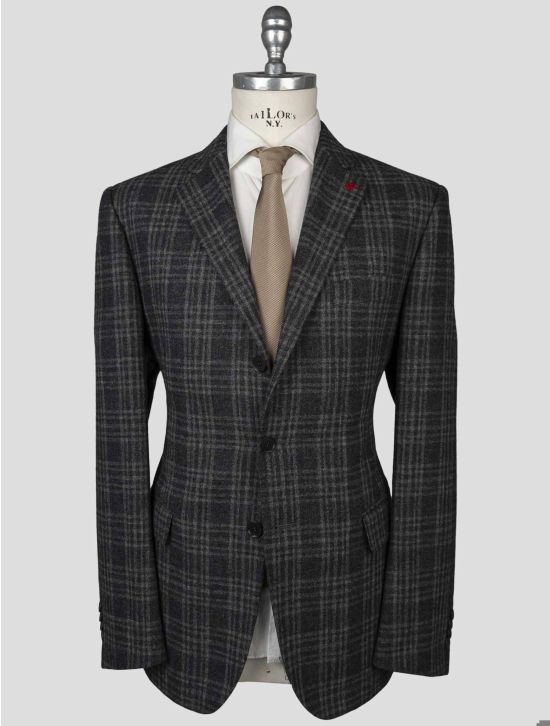 Isaia Isaia Gray Wool Cashmere Blazer Gray 000