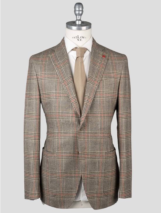 Isaia Isaia Multicolor Wool 120's Blazer Multicolor 000