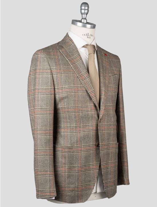 Isaia Isaia Multicolor Wool 120's Blazer Multicolor 001