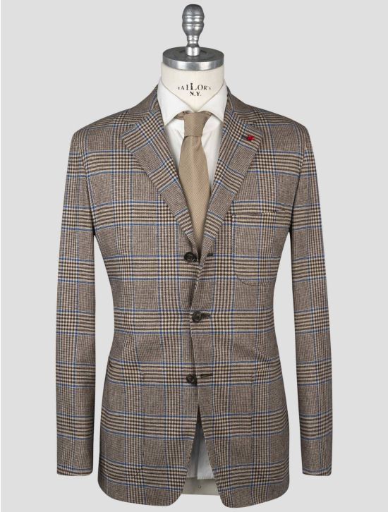 Isaia Isaia Multicolor Wool Cashmere Blazer Multicolor 000