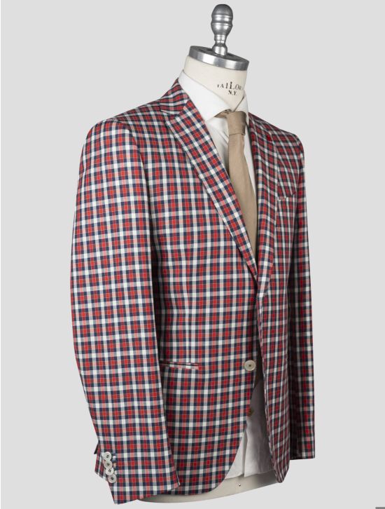 Isaia Isaia Multicolor Wool Linen Cashmere Blazer Multicolor 001