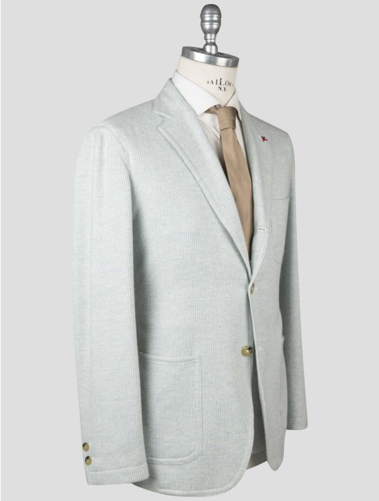 Isaia Isaia Light Blue Cashmere Blazer Light Blue 001