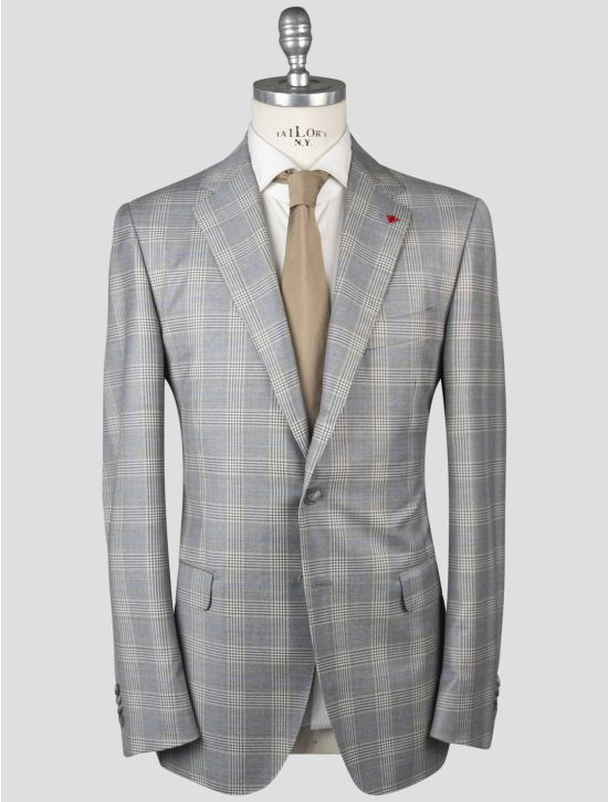 Isaia Isaia Multicolor Wool 130's Blazer Multicolor 000