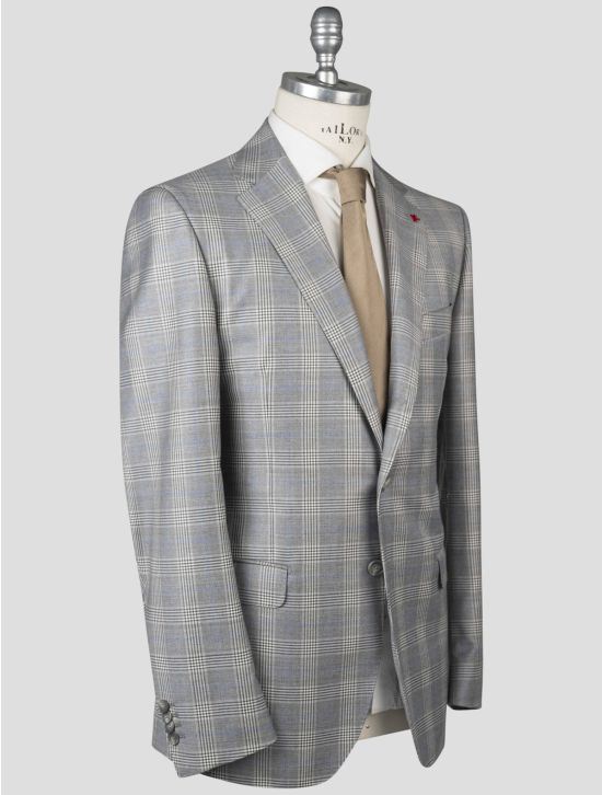 Isaia Isaia Multicolor Wool 130's Blazer Multicolor 001