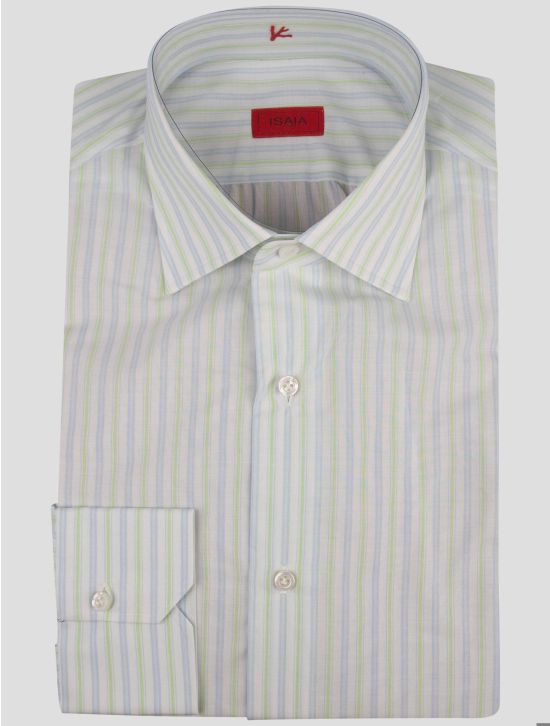 Isaia Isaia Multicolor Cotton Shirt Multicolor 000