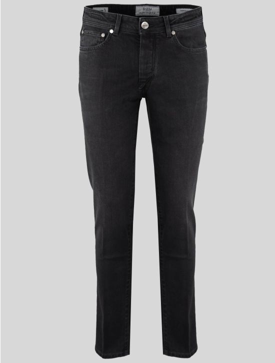 Barba Napoli Barba Napoli Black Cotton Ea Jeans Black 000