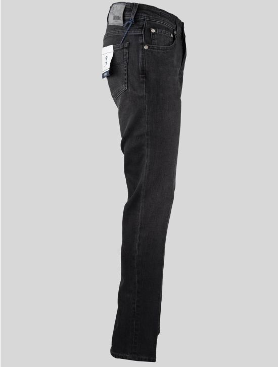 Barba Napoli Barba Napoli Black Cotton Ea Jeans Black 001