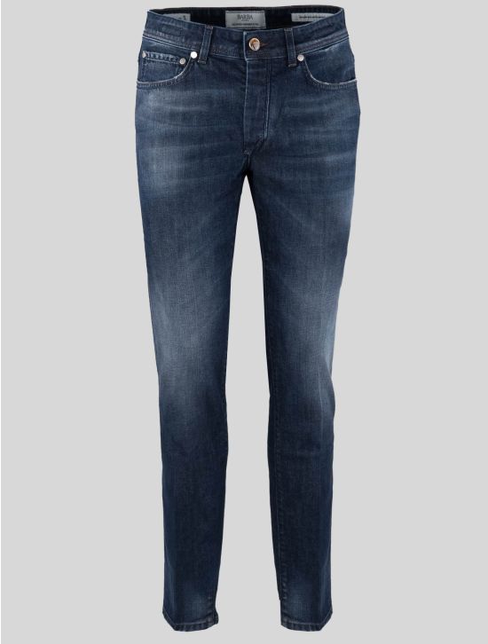 Barba Napoli Barba Napoli Blue Cotton Ea Jeans Blue 000