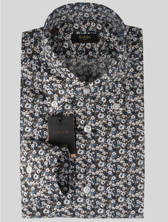 Barba Napoli Barba Napoli Multicolor Cotton Shirts Multicolor 000