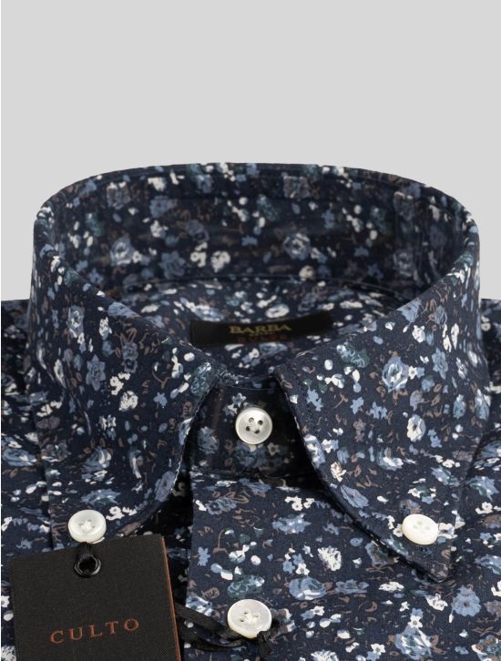 Barba Napoli Barba Napoli Multicolor Cotton Shirts Multicolor 001