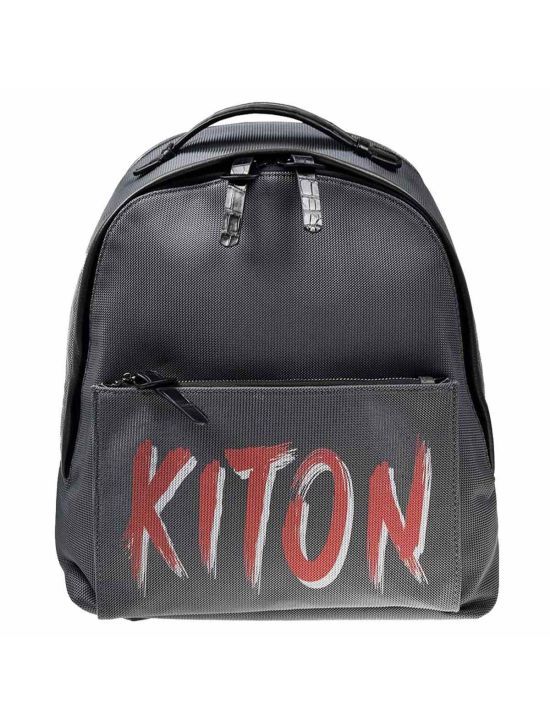 Kiton KITON Gray Pa Pl Backpack Gray 000